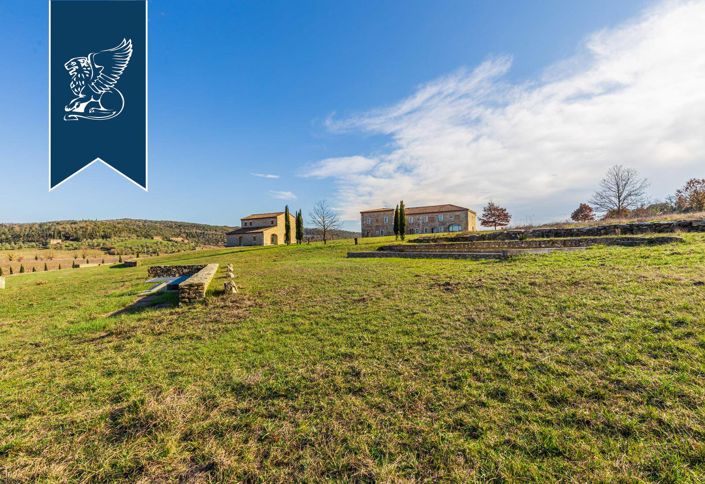 Image No.8-Maison de campagne de 16 chambres à vendre à Rapolano Terme