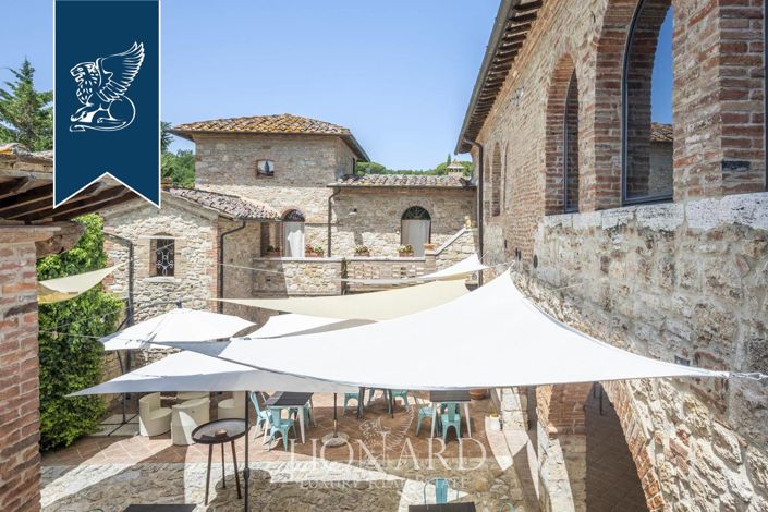 Image No.4-Ferme de 10 chambres à vendre à Rapolano Terme