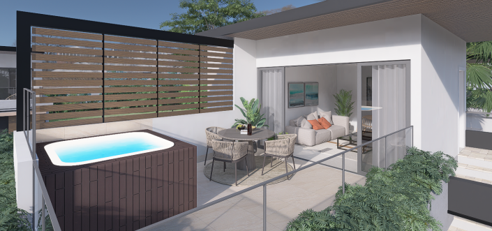 Image No.15-Appartement de 2 chambres à vendre à Punta Cana