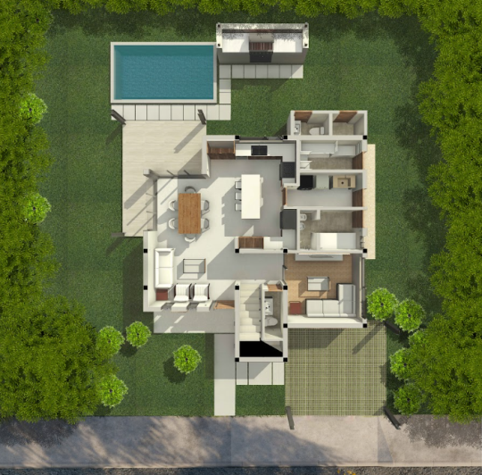 Image No.7-Maison / Villa de 3 chambres à vendre à Punta Cana