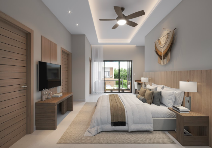 Image No.4-Maison / Villa de 3 chambres à vendre à Punta Cana