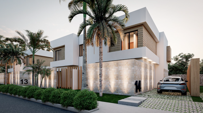 Image No.7-Maison / Villa de 3 chambres à vendre à Punta Cana