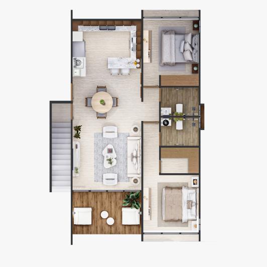 Image No.14-Appartement de 2 chambres à vendre à Punta Cana