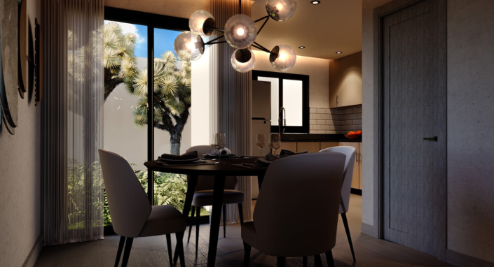 Image No.3-Maison de ville de 2 chambres à vendre à Punta Cana