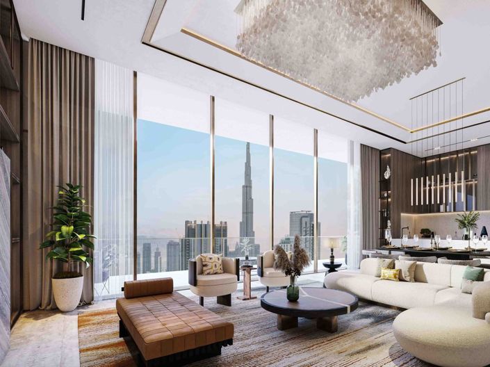 Image No.3-Appartement de 1 chambre à vendre à Downtown Dubai