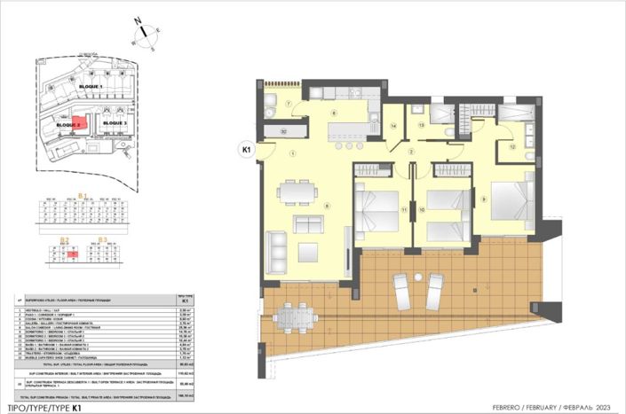 Image No.10-3 Bed Apartment for sale