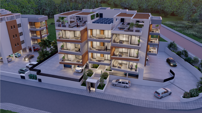 Image No.3-Appartement de 2 chambres à vendre à Germasogeia