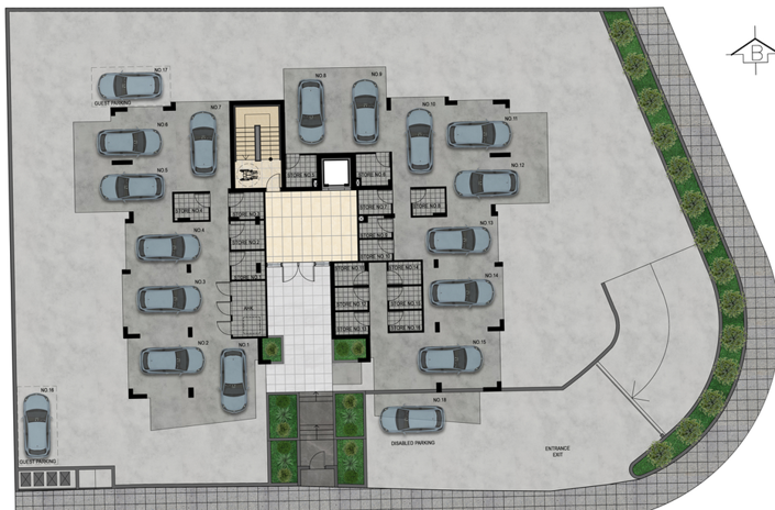 Image No.4-Appartement de 2 chambres à vendre à Germasogeia