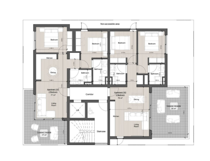 Image No.2-Appartement de 2 chambres à vendre à Agios Ioannis