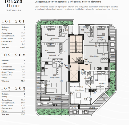 Image No.2-Appartement de 2 chambres à vendre à Agia Zoni