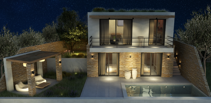 Image No.4-Villa de 2 chambres à vendre à Chania