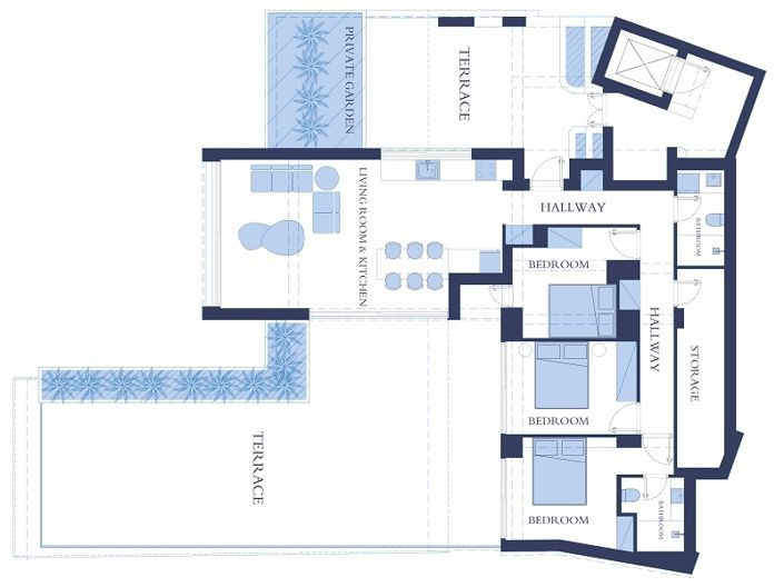 Image No.12-3 Bed Apartment for sale