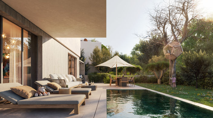 Image No.6-Villa de 4 chambres à vendre à Larnaca