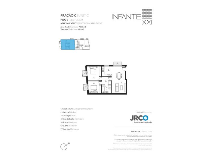 Image No.19-2 Bed Apartment for sale