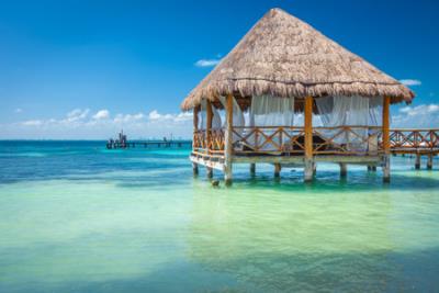 188315300-relaxing-palapa-in-caribbean-sea-isla-mujeres-cancun-mexico