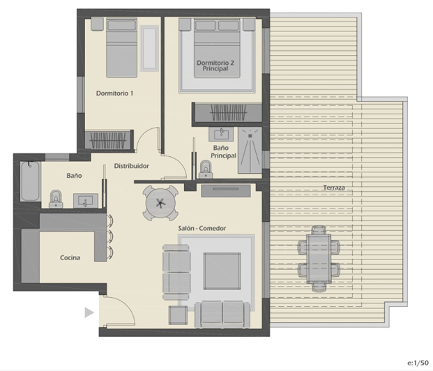 Image No.25-Penthouse de 2 chambres à vendre à Marbella