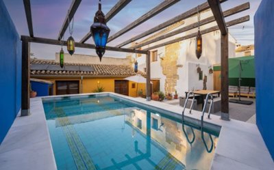 Back Patio with Pool