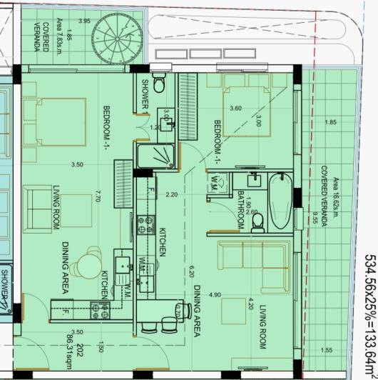 Image No.14-Penthouse de 3 chambres à vendre à Leivadia