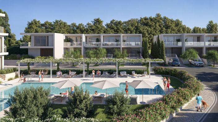 Image No.2-Maison de ville de 2 chambres à vendre à Paphos