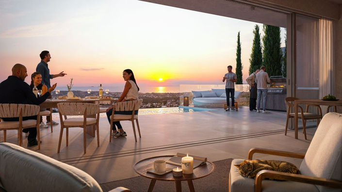 Image No.8-Maison de ville de 2 chambres à vendre à Paphos