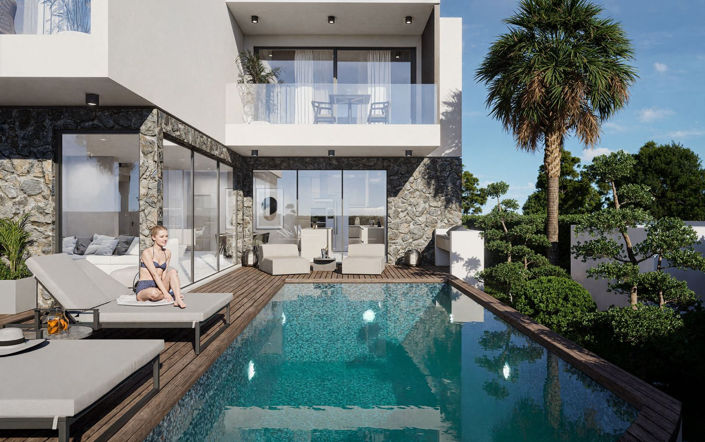 Image No.2-Villa de 4 chambres à vendre à Sea Caves