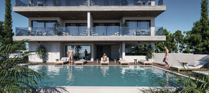 Image No.2-Appartement de 2 chambres à vendre à Kato Paphos