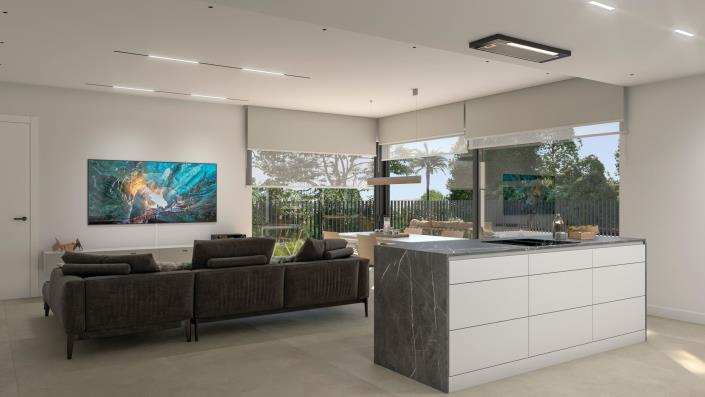 Image No.2-Villa de 4 chambres à vendre à Los Alcázares