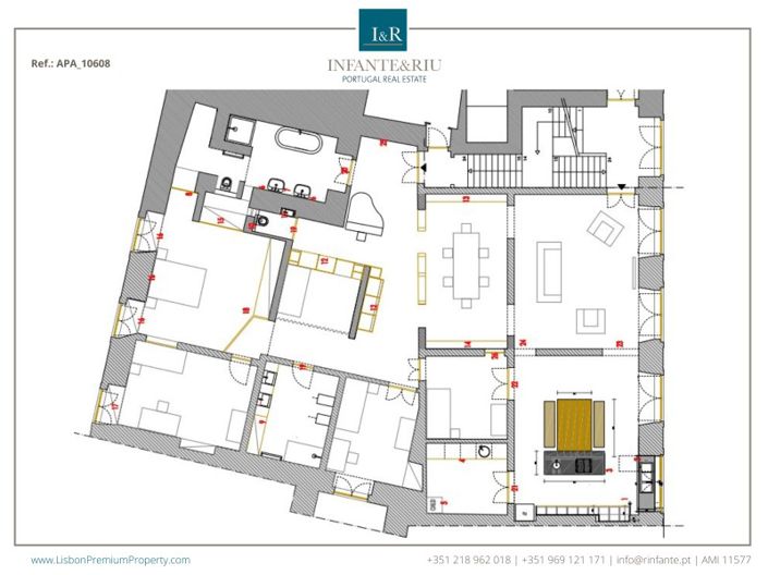 Image No.35-Appartement de 3 chambres à vendre à Lisbon