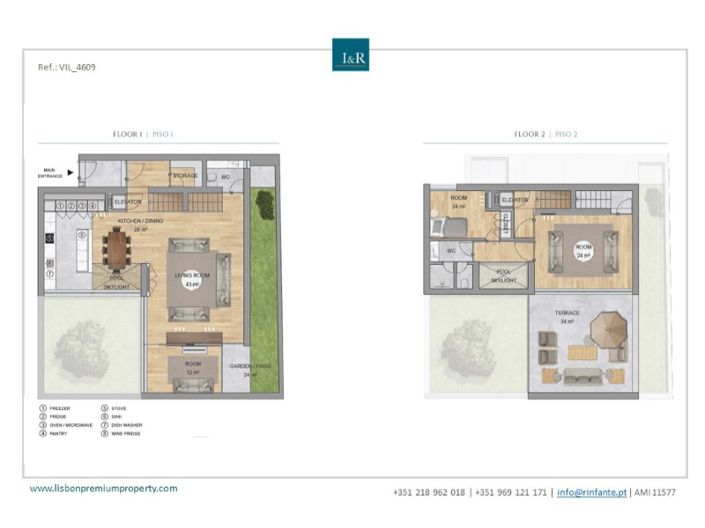 Image No.15-Villa de 5 chambres à vendre à Lisbon