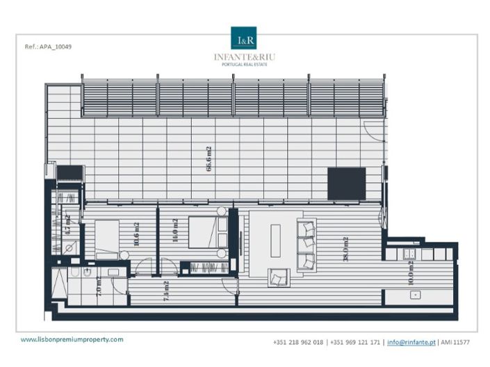 Image No.15-Appartement de 2 chambres à vendre à Lisbon