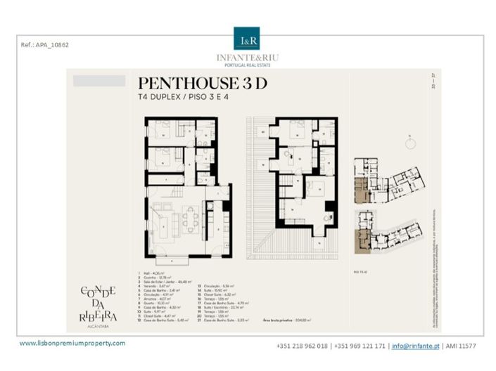 Image No.12-Appartement de 4 chambres à vendre à Lisbon