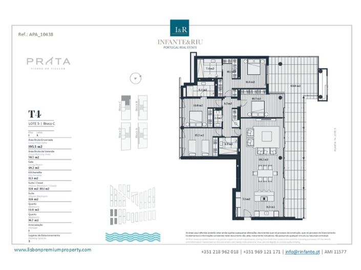 Image No.12-Appartement de 4 chambres à vendre à Lisbon