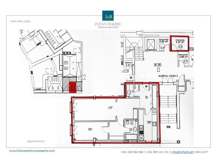 Image No.37-Appartement de 1 chambre à vendre à Lisbon