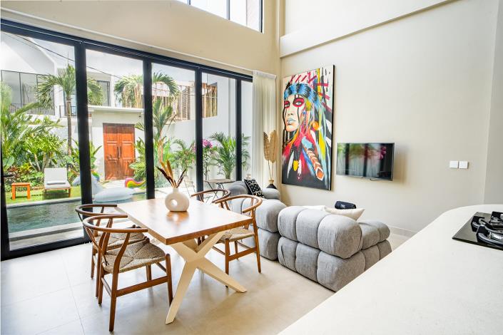 Image No.3-Maison / Villa de 2 chambres à vendre à Canggu